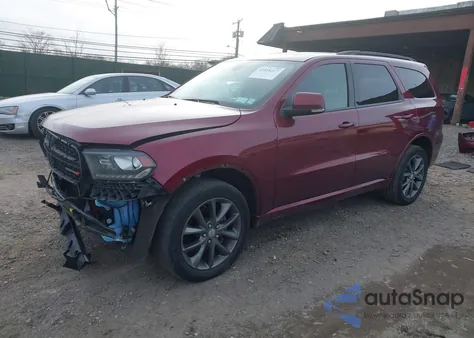 2018 Dodge Durango Gt Awd z USA, uszkodzony, nr VIN 1C4RDJDG3JC434969